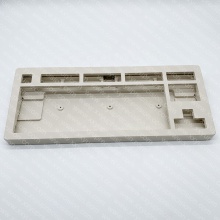 Fabricación de precisión CNC Mecanizado de latón Teclado de latón Teclado CNC Cajas de Teclado CNC CNC