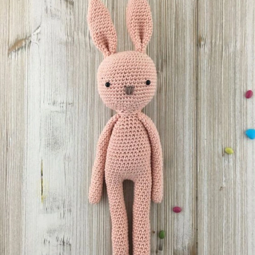 Custom Stuffed Animal Crochet Animal Toy Knit Bunny Crochet Toy Handmade Wholesale Baby Toys Crochet China Manufacturer