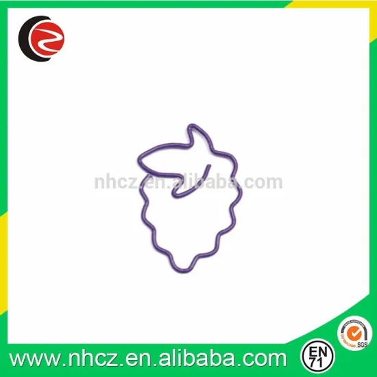 Hot sale fruit shaped paper clip