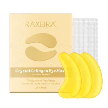 24k Golden Hydrogel Eye Masks with Collagen