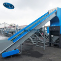Plastic HDPE PP container crushing washing recycling line