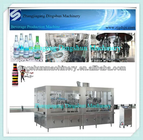 Glass Bottle Soda Filling Machine