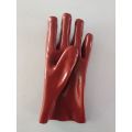 Chemical & Solvent Resistant Rednek Red PVC 27cm 11'' Gauntlet