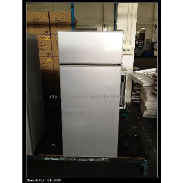 DC Compressor Upright Fridge/Freezer with 12V/24V power supply