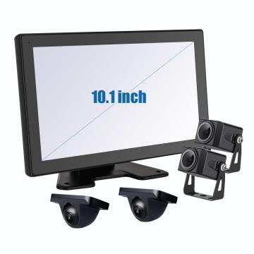 BSD System Truck 10.1 Inch Monitor Blind spot detection system BSD with Hidden Camera for Heavy Duty Vehicle