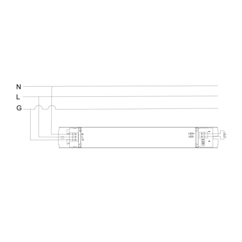 Driver LED lineare non Selv da 60W