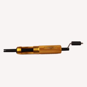 Tap hole installation wrench for wire thread inserts