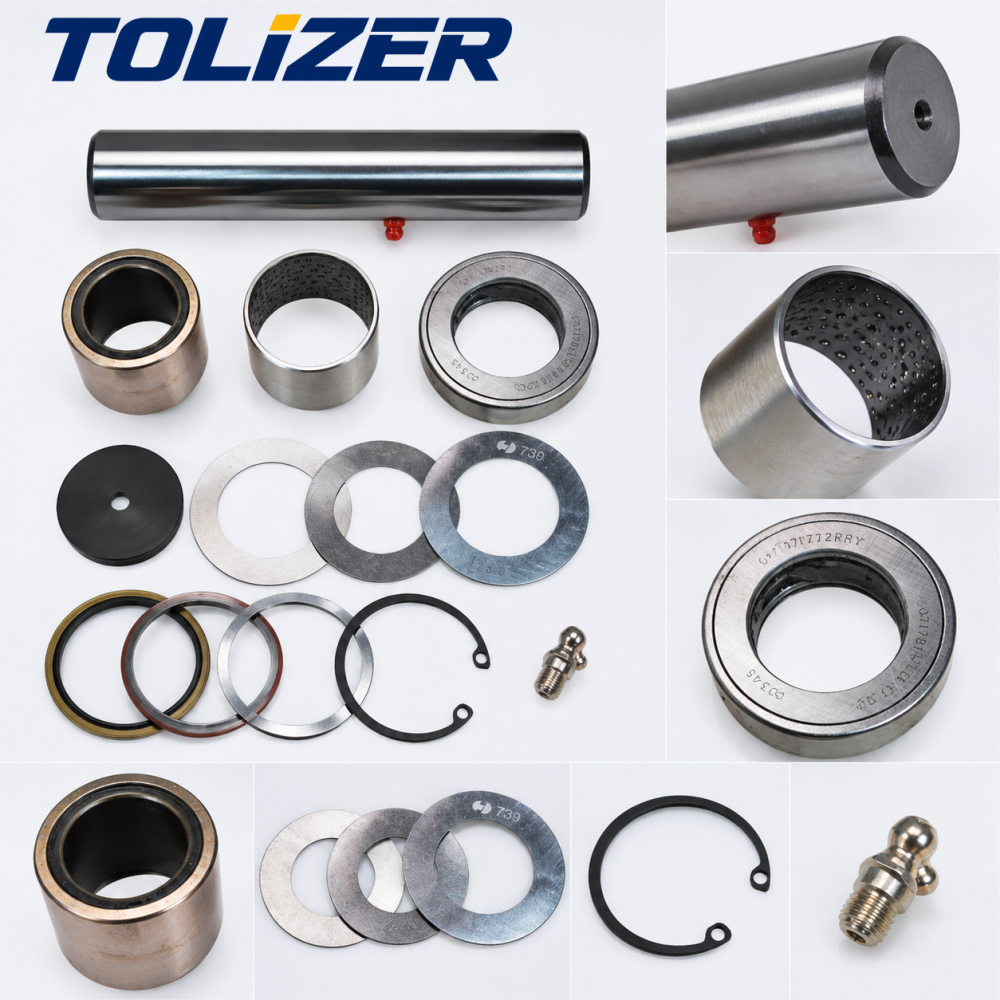 Kingpin, Bushings, Bearings,Washers, Seals, R