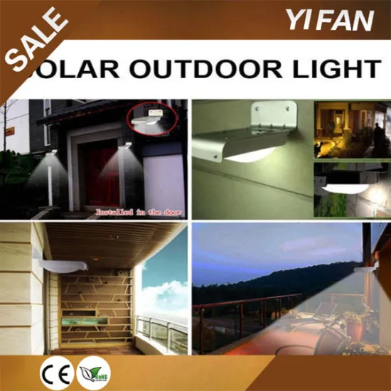 0.55w 16 LEDs Adjustable Brightness Solar Sensor Light