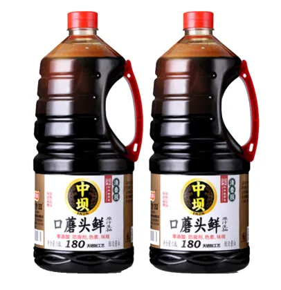 1800ML Sichuan Soy Sauce Bottle Mushroom Soy Sauce For Cooking