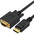 UCoax DP männlich zu VGA männlichem Kabel