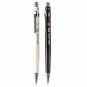 Mechanical Pencils with metal clip, 0.5mm, barrel triangle shape