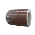 Wood film laminated aluminum sheet