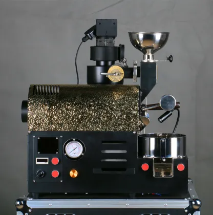 Professional Electric or Gas Small Coffee Roaster for Arabica and Robusta - 500g Sample Roaster
