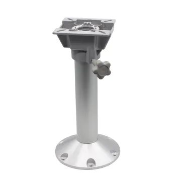 High-Quality Aluminum Pedestal for Boat Seat - Top Design, Fixed Height