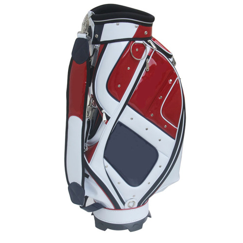 Профессиональная кожаная стандартная сумка для гольфа