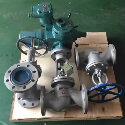 Electric Actuated Double Flanged Globe Valve