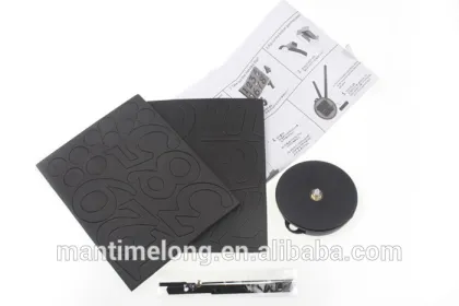 3D DIY wall clock clock digital wall clock