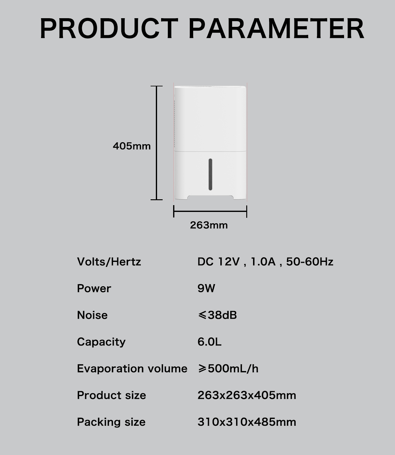HTJ-2328A humidifier specification