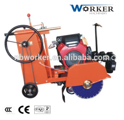 WKC600 concrete cutter road cutter with HONDA GX 630, concrete groove cutter