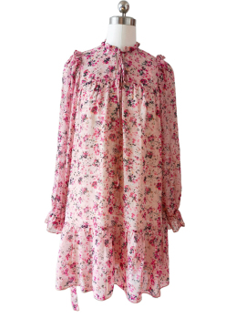 The Dress Girly Flowers Midi Dress