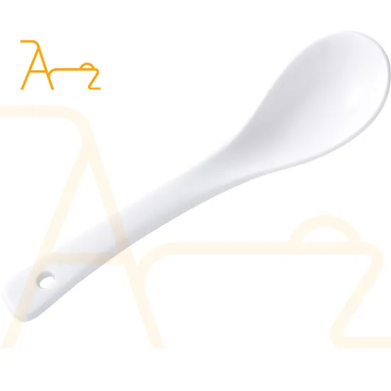 Simple Style White Porcelain Spoons: Ideal for Desserts, Coffee, Milk, Noodles, and More