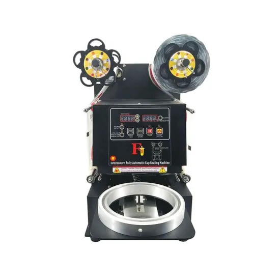 Automatic Cup Heat Sealing Machine for Bottom Price Milk Tea and Disposable Tray Film Sealer