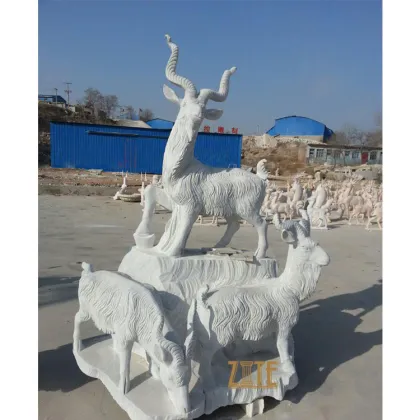 Garden Decorative Life Size Goat Garden Statue