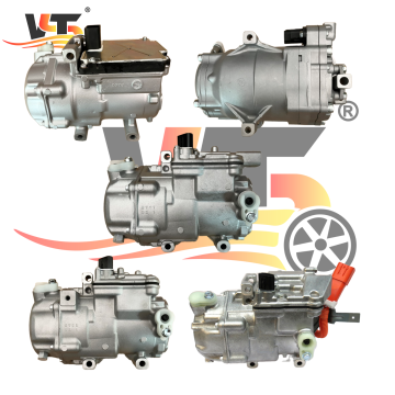 12V DC Electric AC Compressor for Car and 48V Electric Compressor Compatible with Tesla/Nissan/Toyota