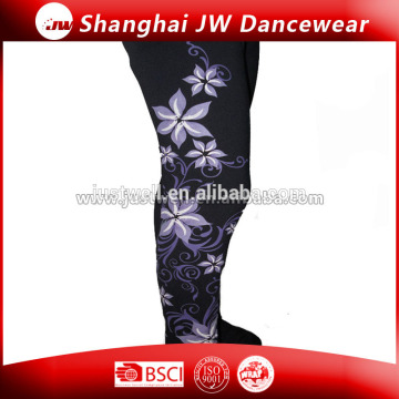 Fancy Sports Ice Skating Dance Training Pants With Pattern