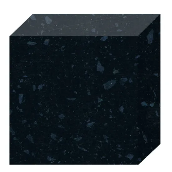 Black Quartz Slab, Artificial Quartz, Engineer Quartz Slab