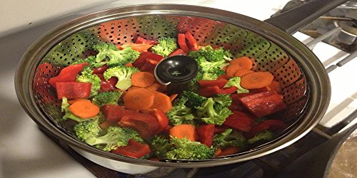 Stainless Steel Foldable Vegetable Steamer Basket