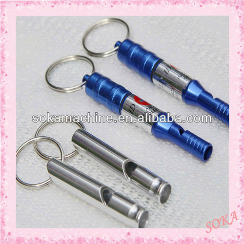 Fashion Aluminum Whistle keychain Wholesaler from china