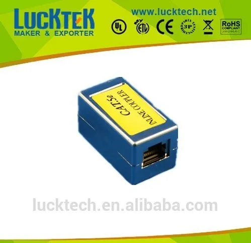 Cat5E RJ45 straight through FTP Coupler
