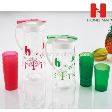 plastic jug set tumbler cups