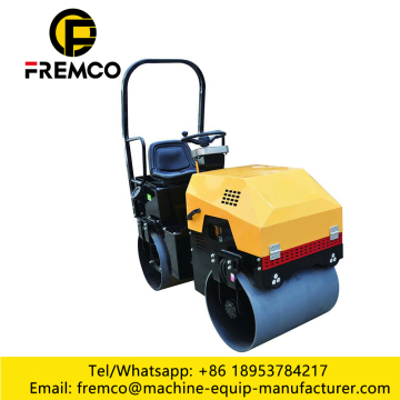 Double Drum 1.5 Ton Vibratory Road Roller