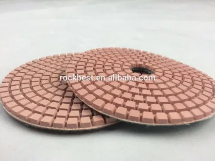 wet polishing floor pad