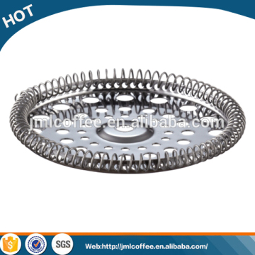High quality French press component 304Stainless steel coffee plunger strainer