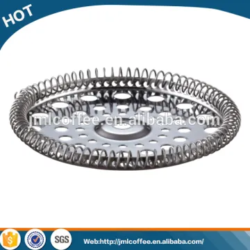 High quality French press component 304Stainless steel coffee plunger strainer