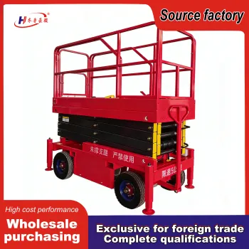 High Performance Four Wheel Scissor Lift Solution