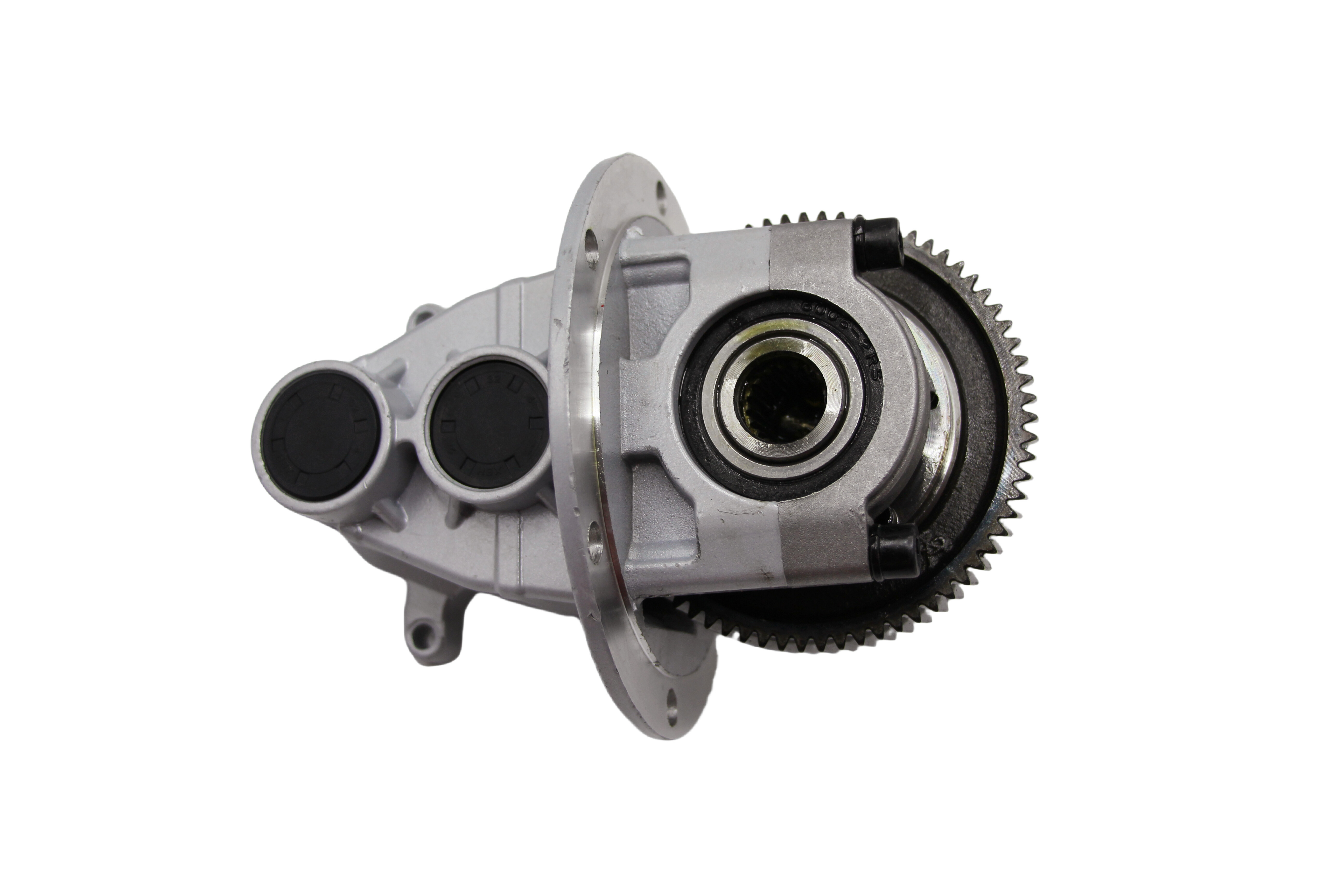 Differential gearbox for electric tricycle