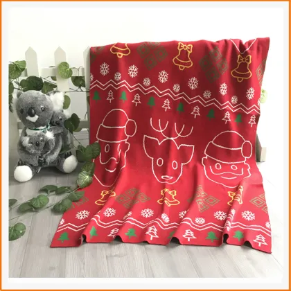 Christmas Brand Blanket for  Baby