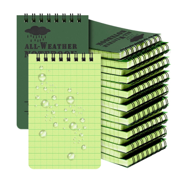 Waterproof Notepad for Office and Outdoor Activities - 16 Pack Stone Paper Notebook