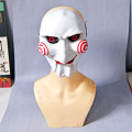 Máscara clássica de festa de cosplay de terror com serra