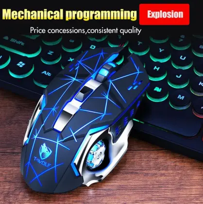 High-Quality Wired Mechanical Gaming Mouse for Office and Games