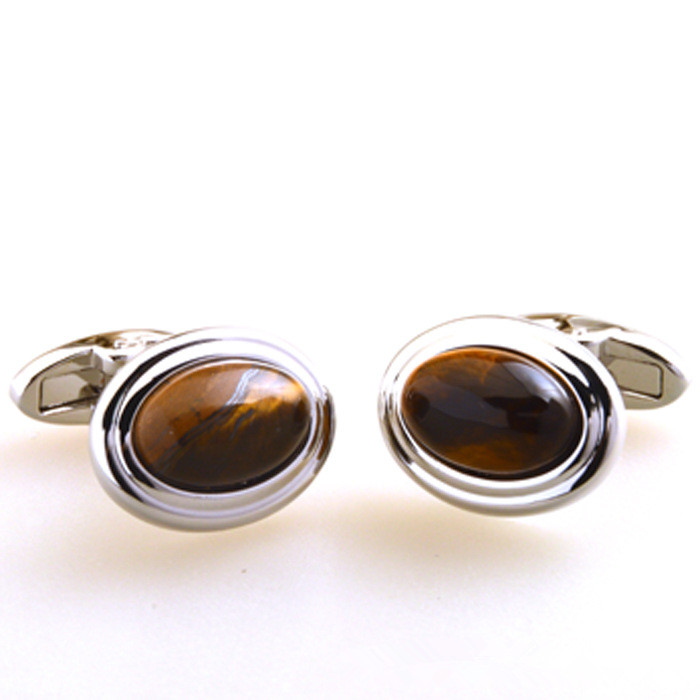 Best Men Designer Tiger Eye Cufflinks Sale 