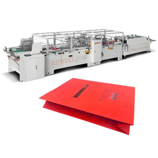 Semi-Automatic V Type Paper Bag Making Machine 60B-3