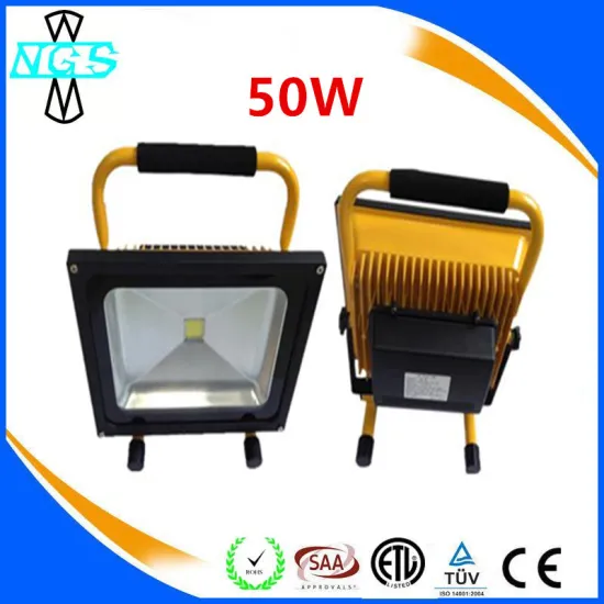 Stable Quality Rechargeable Outdoor LED Work Light Flood Light
