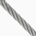 Paslanmaz Çelik Halat: 1X7 SS304 veya SS316