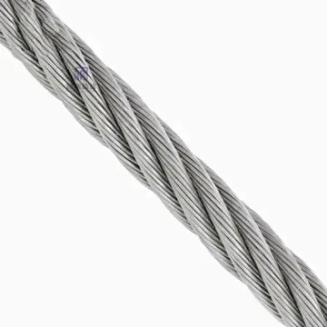 Paslanmaz Çelik Halat: 1X7 SS304 veya SS316